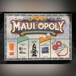 Maui Opoly Hawaii Monopoly Board Game Limited Edition - New Sealed!